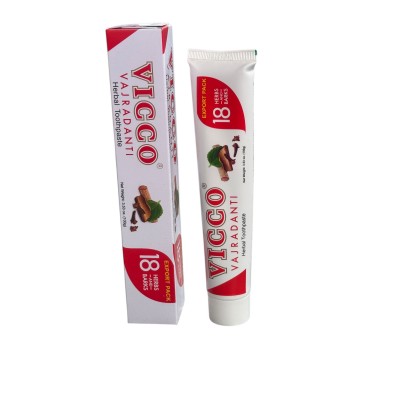 Зубная  паста Vicco  Викко  100 г  без фтора на травах   Индия