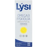 Омега 3 Lysi 240 мл вкус  лимона  1500 мг на 48 дней Исландия