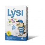 Омега 3 детская с вит D  60 капс с фруктовым вкусом  Lysi Исландия 