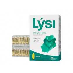 Омега 3 Forte Lysi 1000 мг  64 капс на 2 месяца Исландия