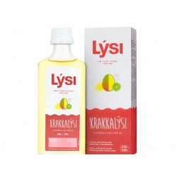 Омега 3 Рыбий жир Lysi 240 мл  2500 со вкусом манго, лимона и лайма с 6 месяцев  Исландия