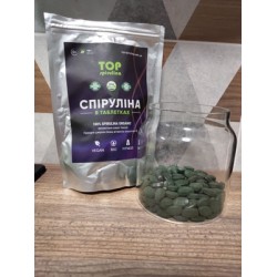  Топ спирулина  с озера Ченхай  250 г табл Yunnan Spirin Biotechnology .Co. LTD 