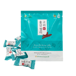 Конфеты желейные из красного корейского женьшеня 100 г Red ginseng jelly Корея