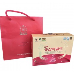Чай из красного корейского женьшеня GOLD Tea 50 пак Gimpo Paju Ginseng  Corporation  Корея