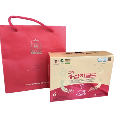 Чай из красного корейского женьшеня GOLD Tea 50 пак Gimpo Paju Ginseng  Corporation Корея