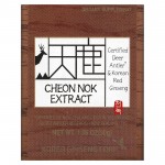 Экстракт корейского красного женьшеня и оленьи рога Cheon Nok Extract 30г, Korea