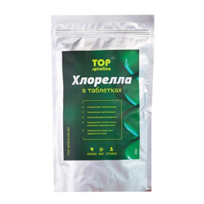 Топ Хлорелла 250 г таблетки Китай