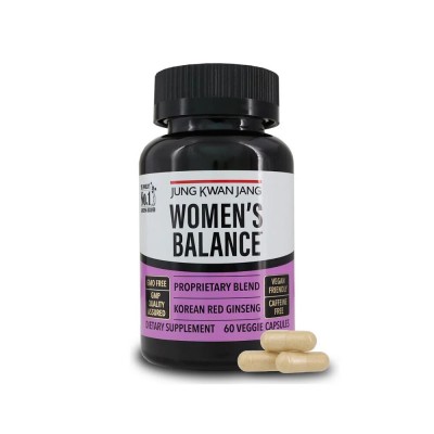 Капсулы корейского красного  женьшеня Women's Balance 50+ 60шт KGC