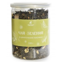 Зеленый чай с кусочками жасмина Іжеко 120 г