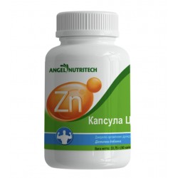 Цинк органический 90 капс по 0.375 Angel Nutritech Китай