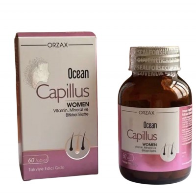 Витамины  против выпадения волос  для женщин Ocean Capillus Woman 60 капс ORZAX
