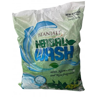 Стиральный порошок Herb Wash Ним и Роза 1 кг Патанджали Индия