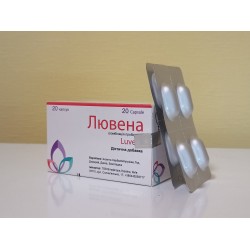 Лювена--пребиотик для  нормализации микрофлоры в женских органах и кишечнике 20 капс 